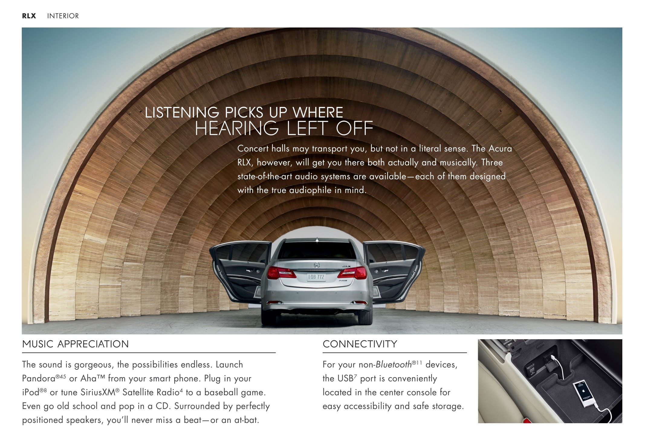 2015 Acura RLX Brochure Page 5